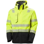HELLY HANSEN FYRE SHELL JACKET 71198 Hi Vis Reflective Work Jacket MEN Safety Jacket - Waterproof