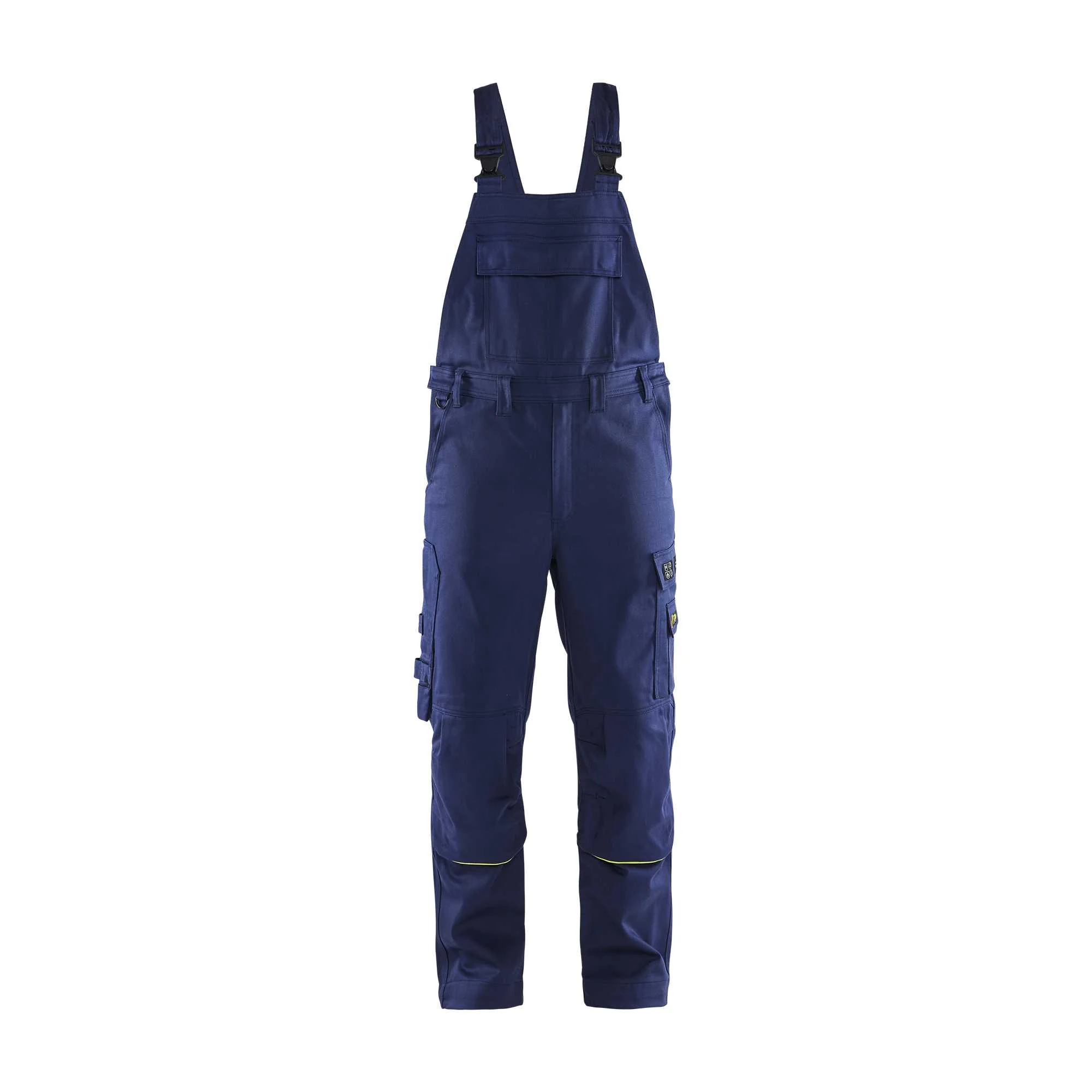 BLAKLADER 26011501 Welding Bib Trousers Hi Vis Reflective Work Bib Trousers Men – antistatic