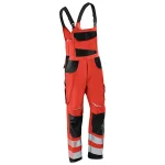 KÜBLER PSA REFLECTIQ BIB OVERALLS 32078341 Hi Vis Reflective Work Overall Dungarees MEN - Cordura Reinforcements