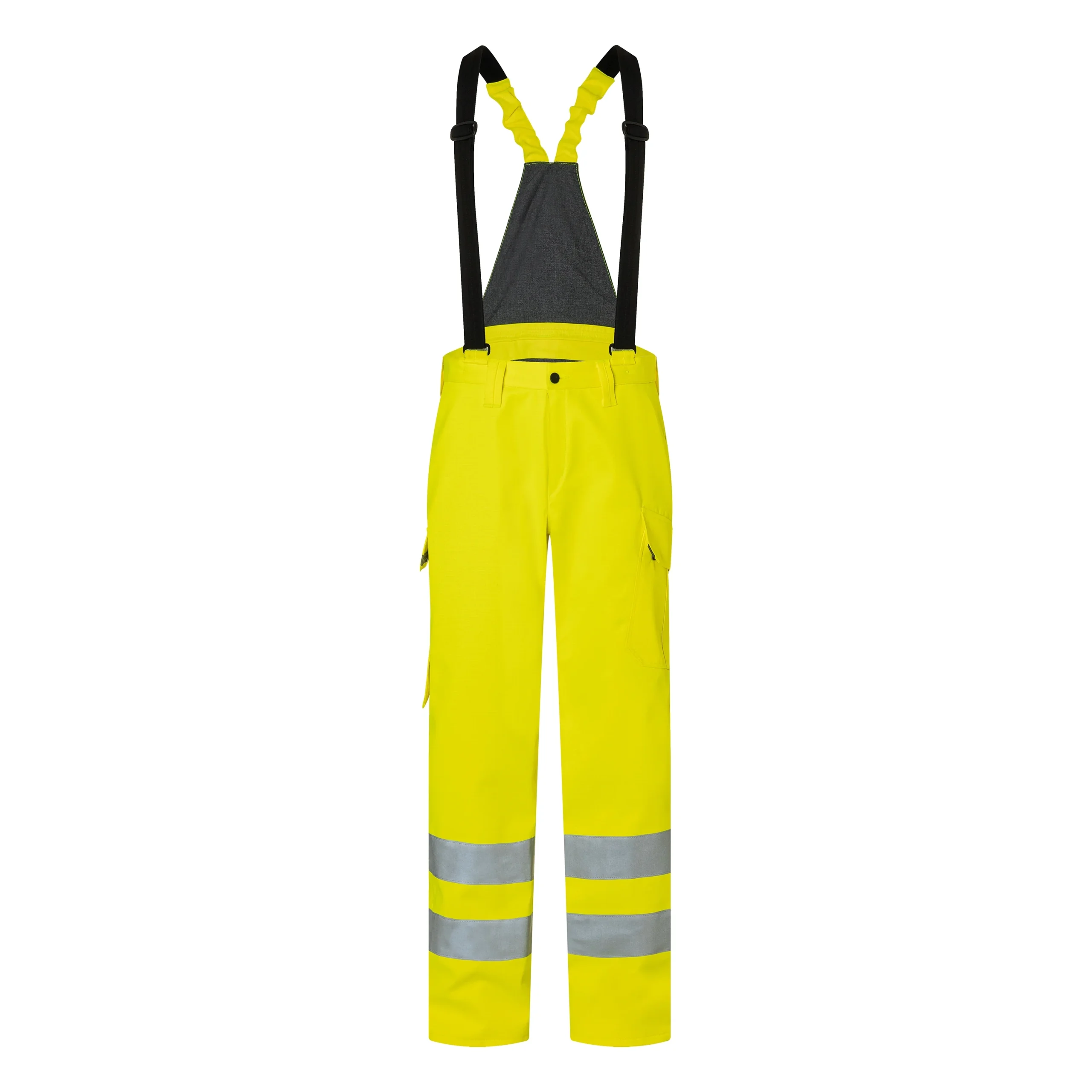 KÜBLER PROTECTIQ HIGH VIS BIB OVERALLS 33958430 Work Overall Dungarees MEN – Flame Retardant